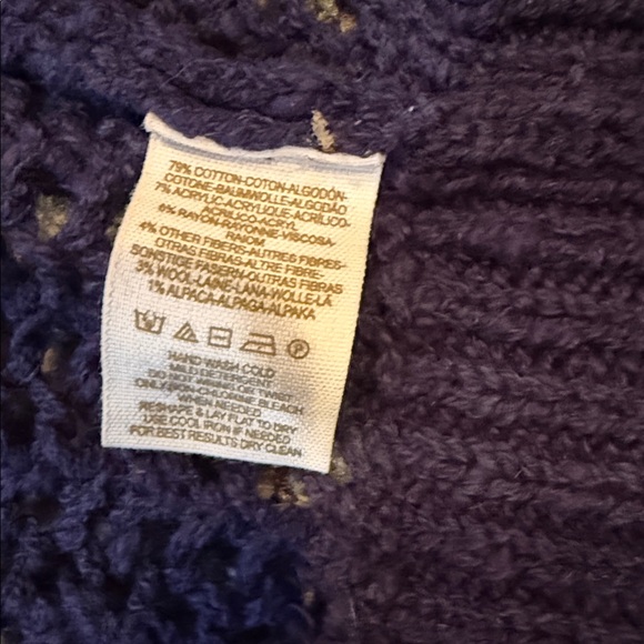 Free People Navy Cardigan - Picture 2 of 2